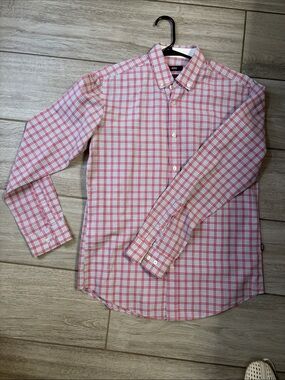 Boss  Plaid Button-Down Shirt